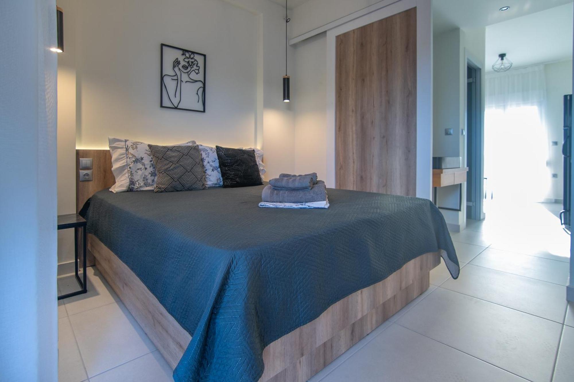 Olea Apartments Palioura 埃帕诺米 外观 照片