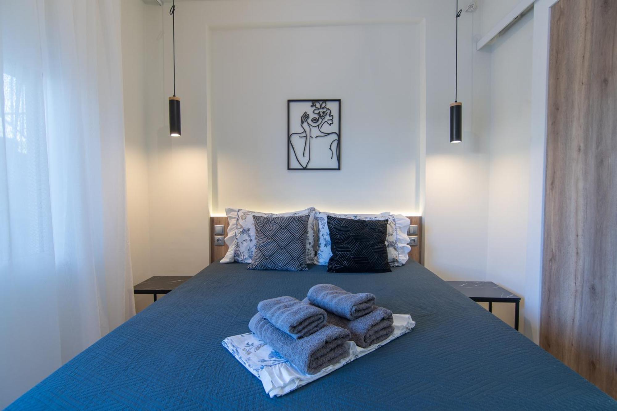 Olea Apartments Palioura 埃帕诺米 外观 照片