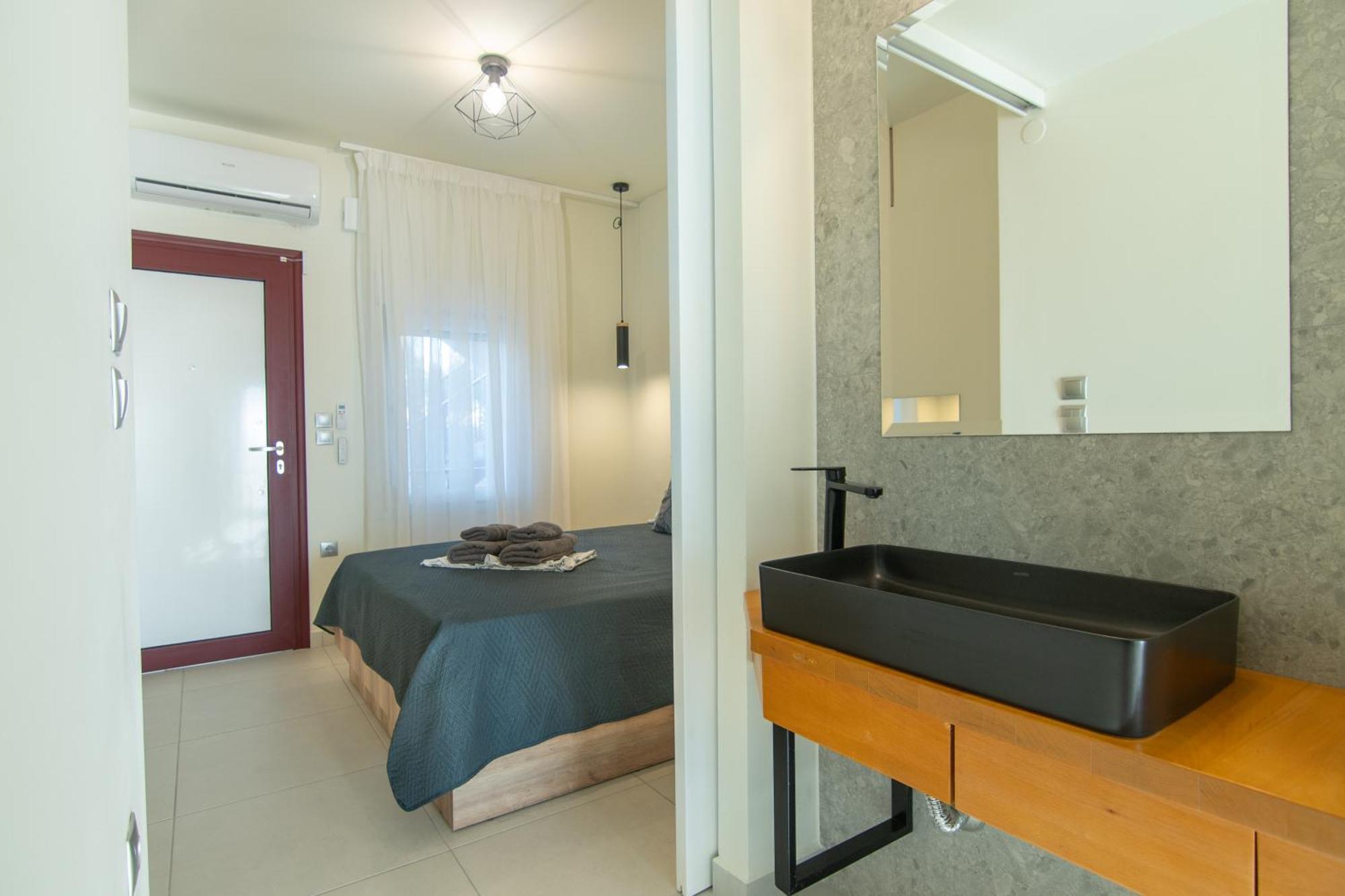 Olea Apartments Palioura 埃帕诺米 外观 照片