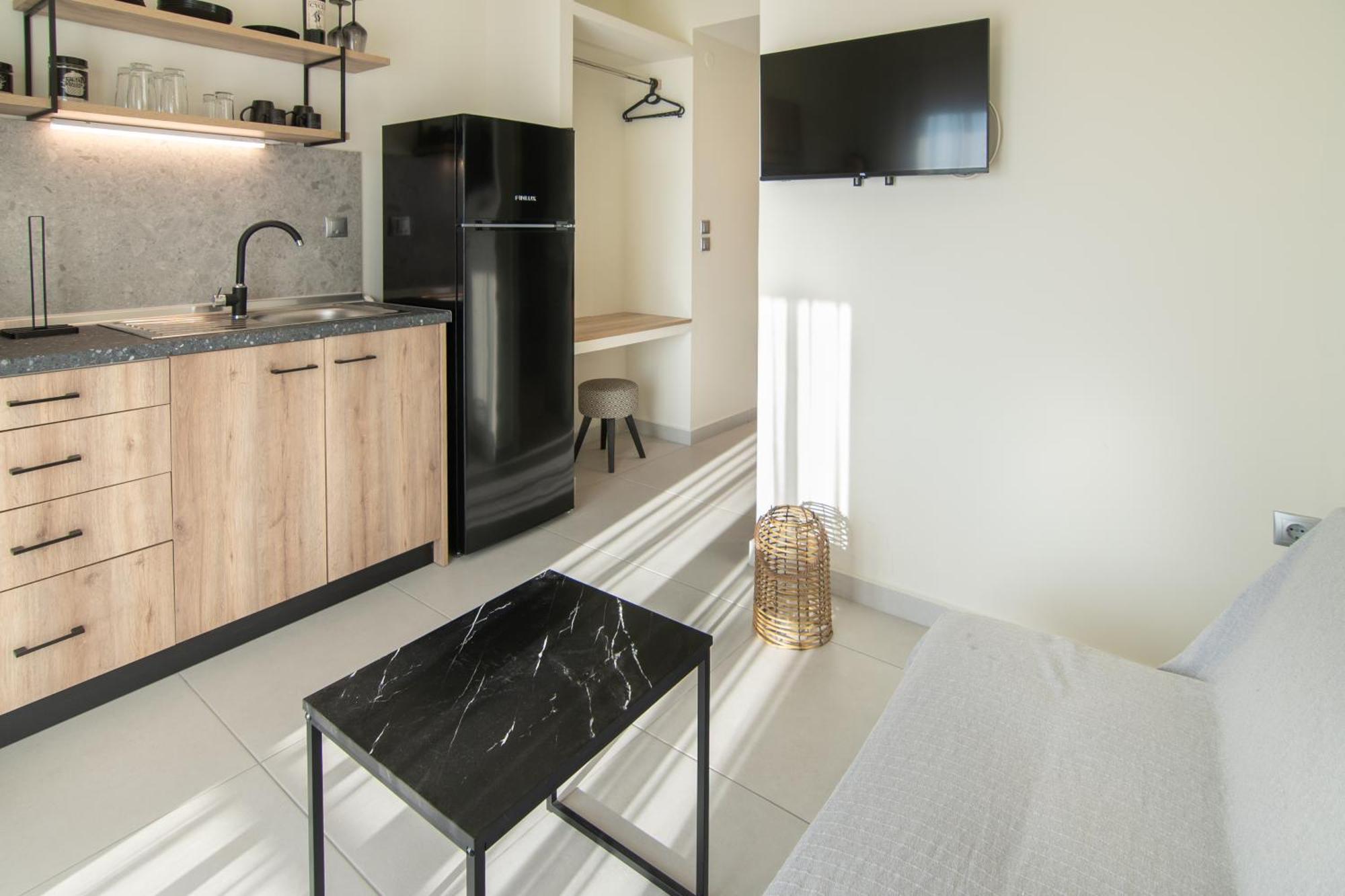 Olea Apartments Palioura 埃帕诺米 外观 照片