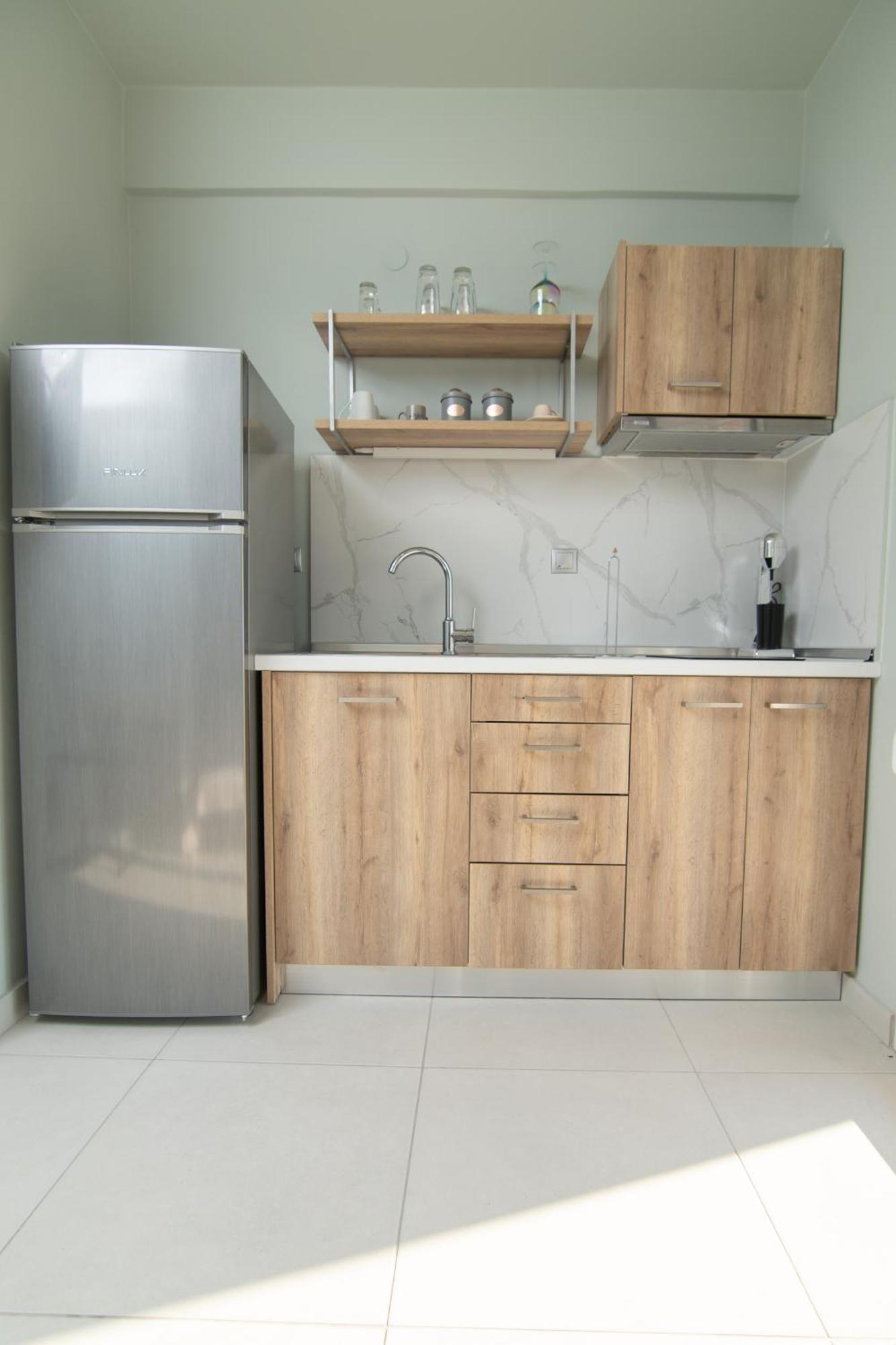 Olea Apartments Palioura 埃帕诺米 外观 照片