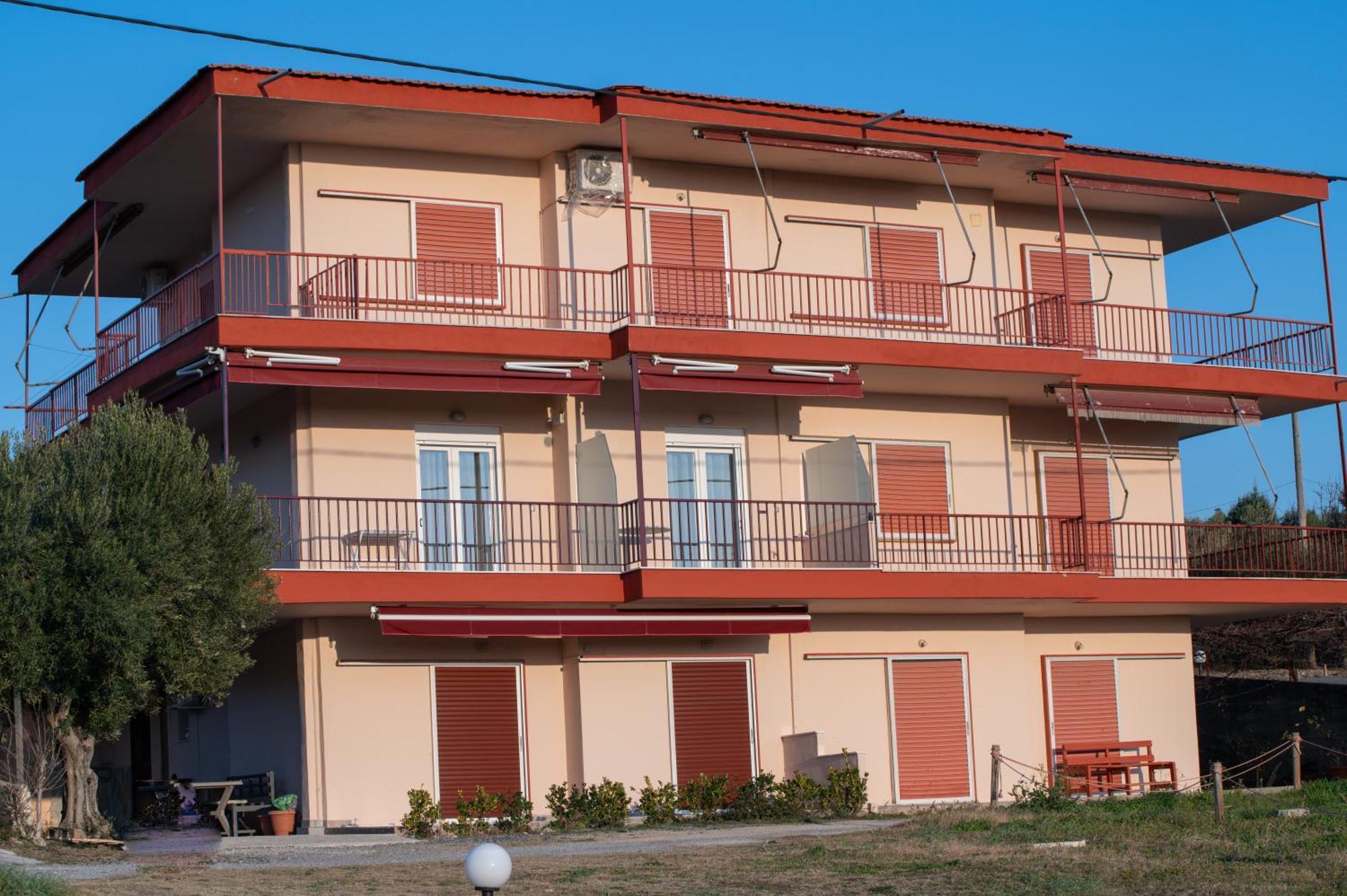Olea Apartments Palioura 埃帕诺米 外观 照片